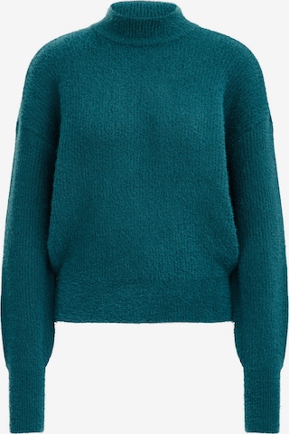 WE Fashion Sweater in Blue: front