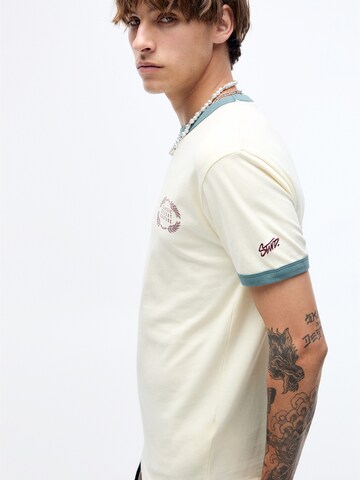 Pull&Bear T-Shirt in Weiß