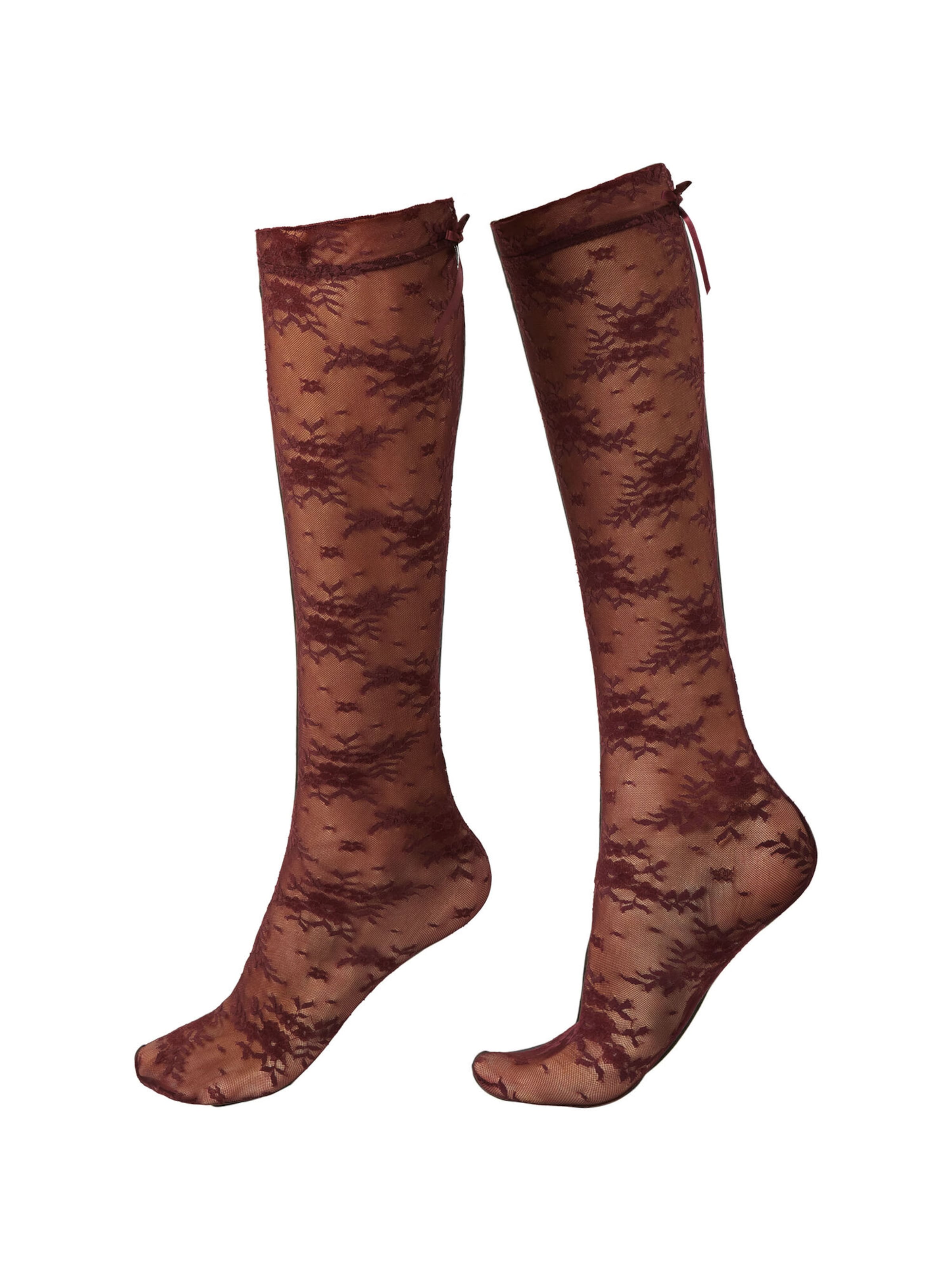 CALZEDONIA Fine Stockings in Aubergine, Item view