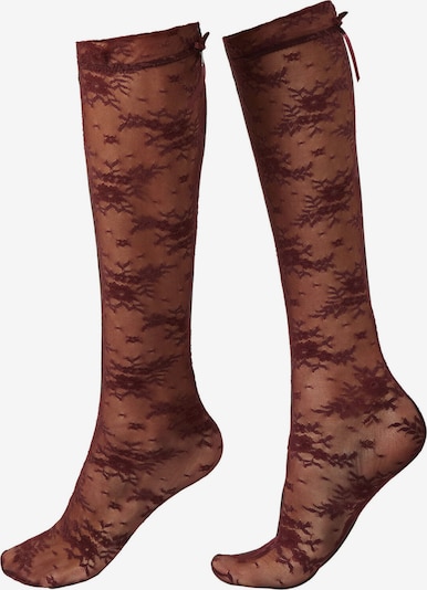 CALZEDONIA Fine Stockings in Aubergine, Item view