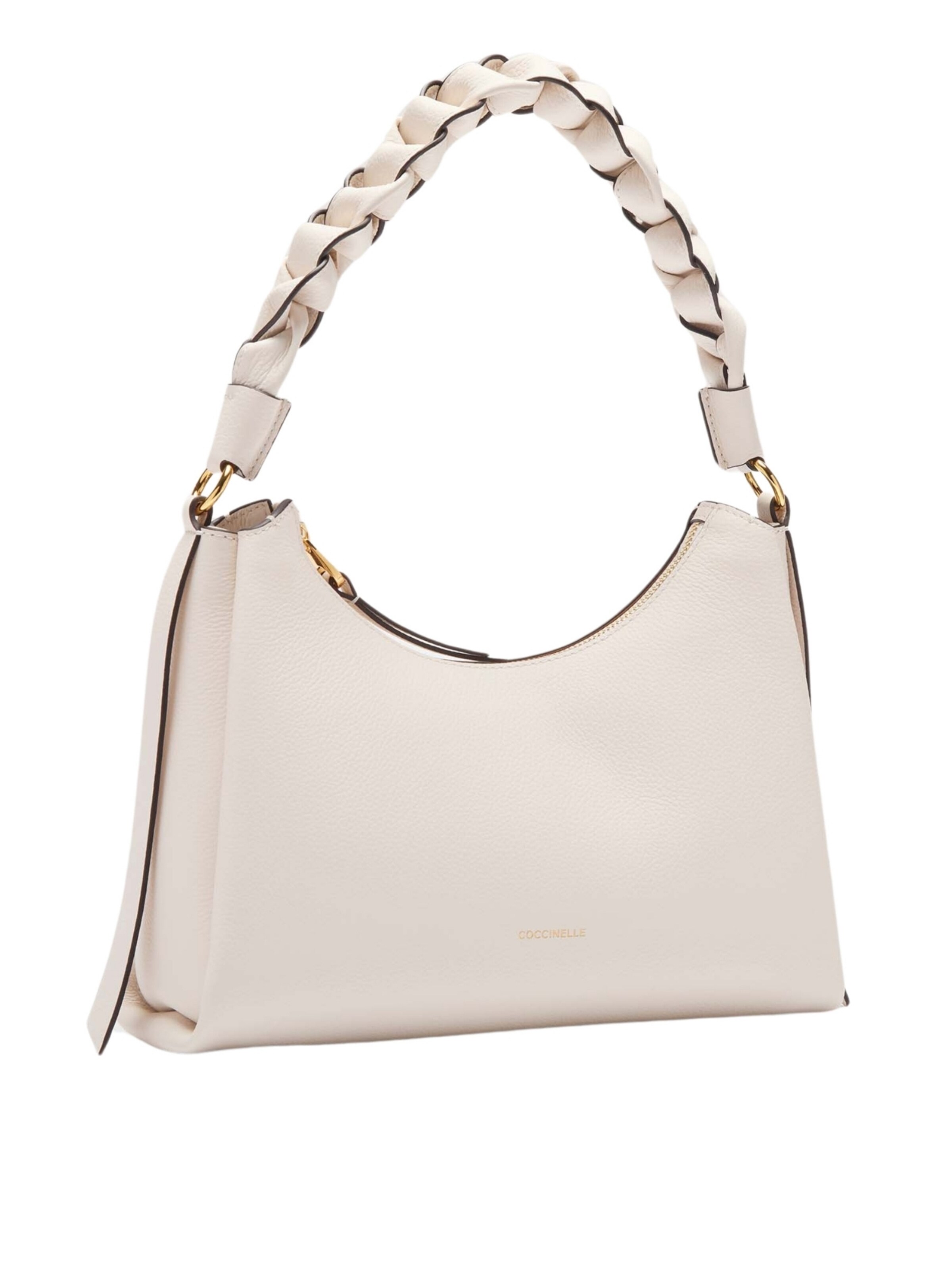 Coccinelle - Bolso de hombro 'COCCINELLE DOUBLE BOHEME' en blanco