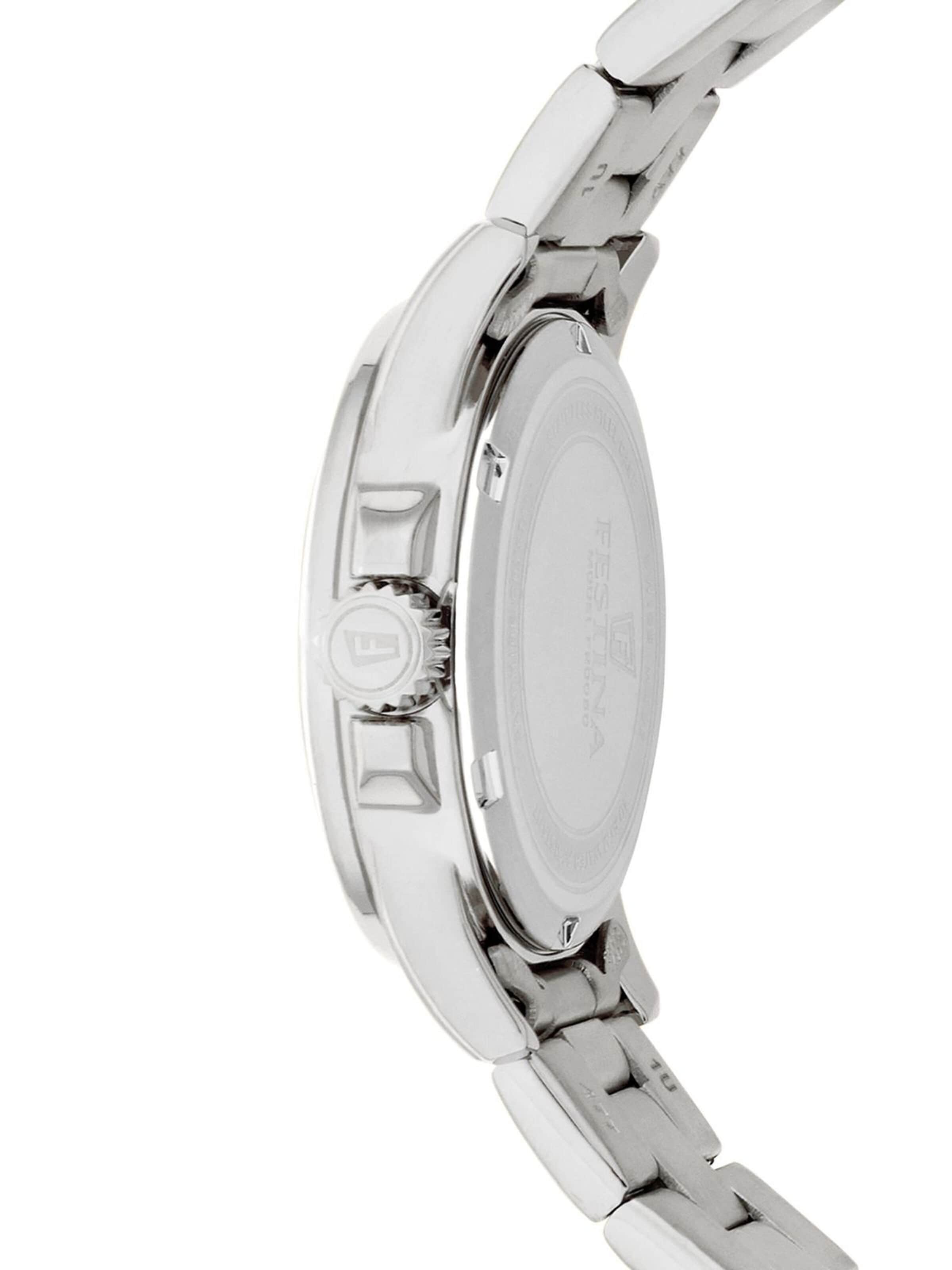 FESTINA Analogové hodinky 'Watch Acero Clasico Swiss Made' – stříbrná