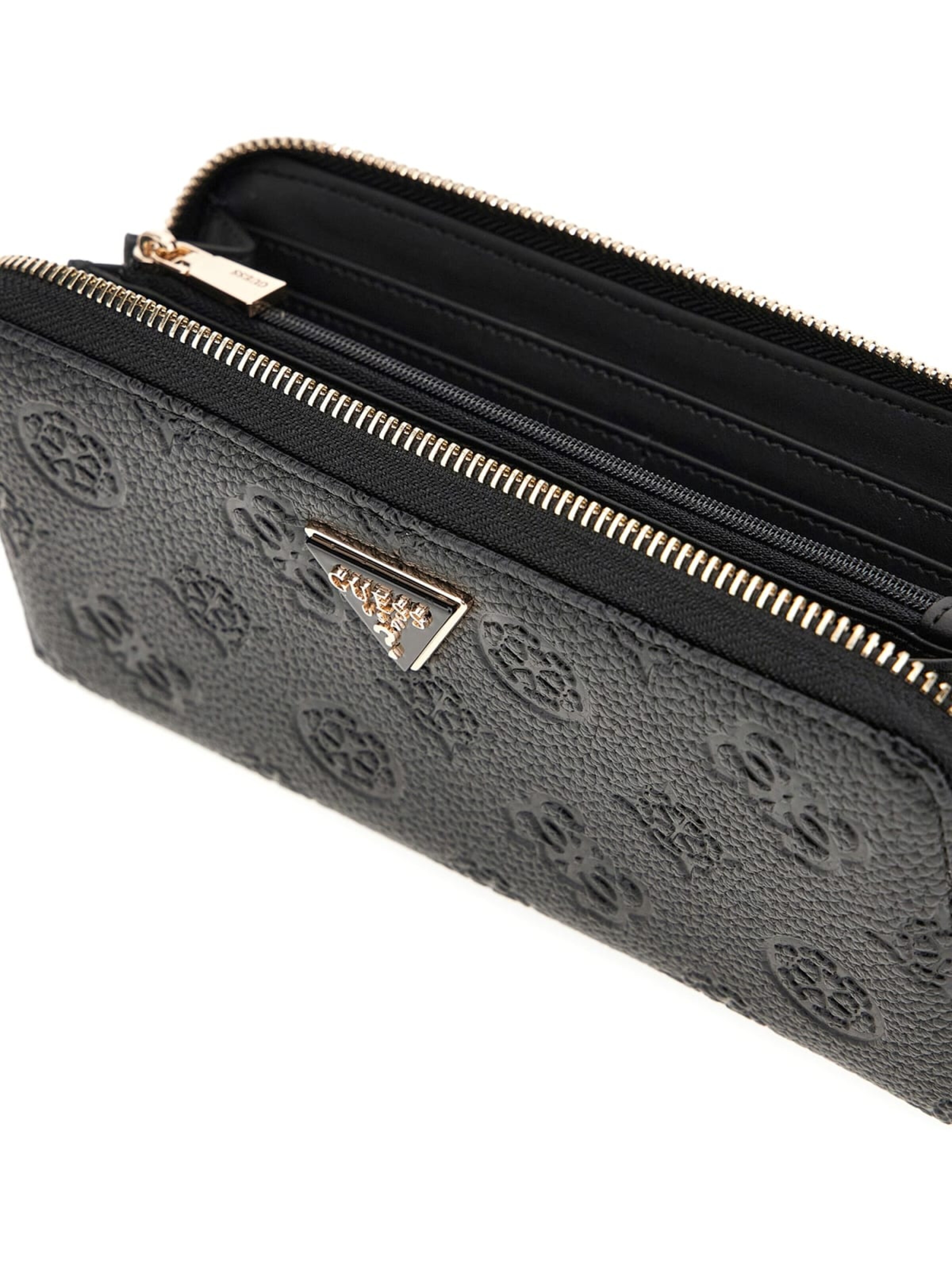 GUESS Pénztárcák 'Cresidia' - fekete