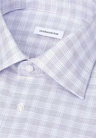 SEIDENSTICKER Regular Fit Hemd in Blau