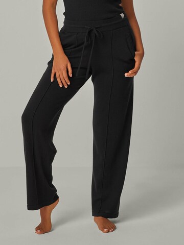 YOU LOOK PERFECT Loosefit Hose 'Elisa' in Schwarz: Vorderseite