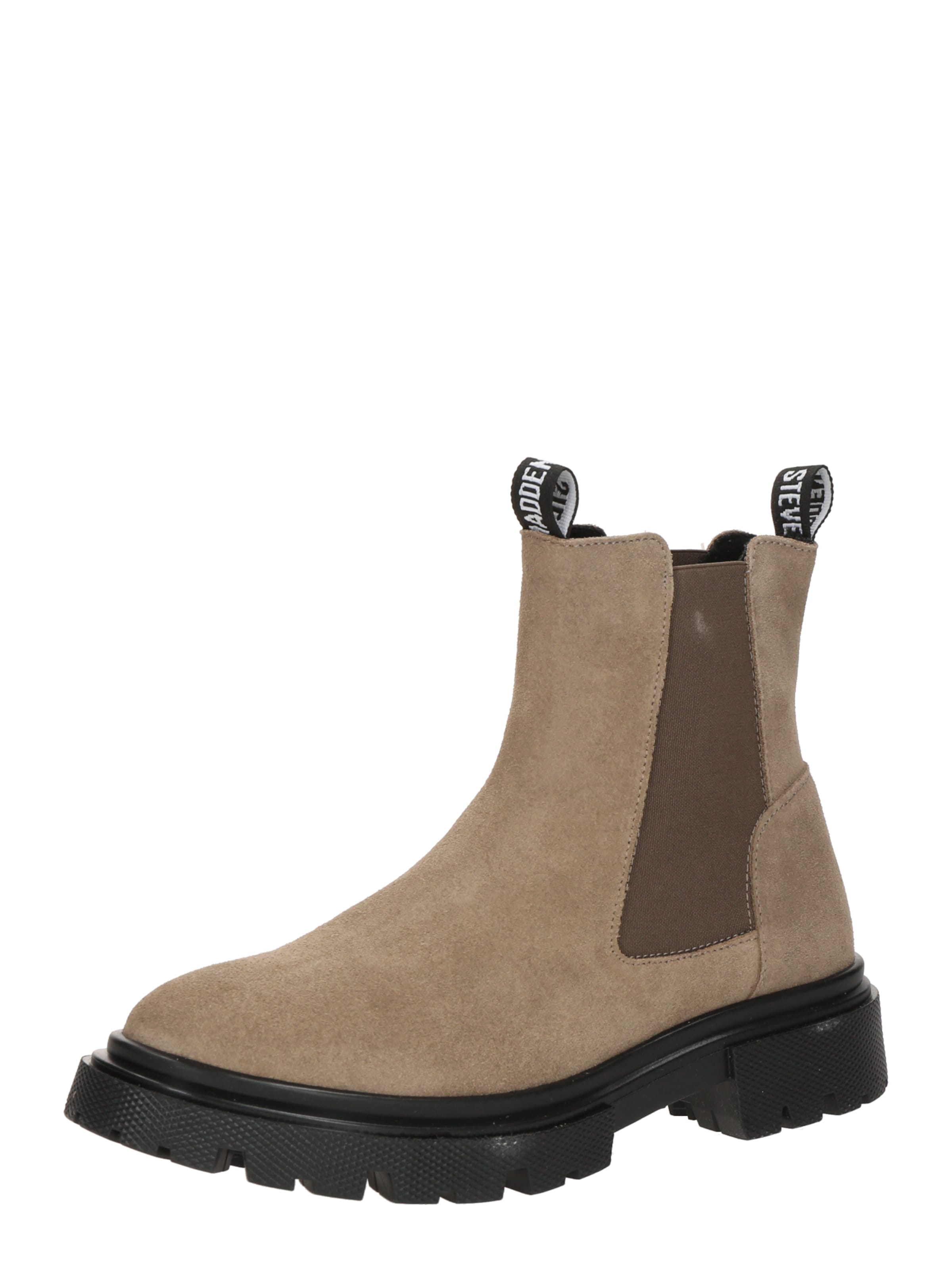 STEVE MADDEN Chelsea boots 'Raquel' in Beige: front
