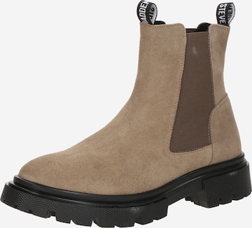 STEVE MADDEN Chelsea Boots 'Raquel' in Beige: front