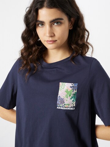 ARMEDANGELS - Camiseta 'Laya' en azul