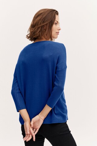 Fransa Sweater in Blue