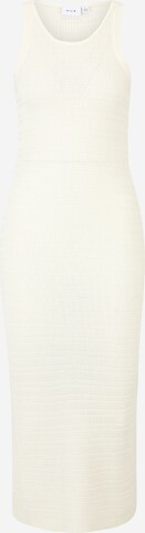 Vila Petite Knitted dress 'MARGOT' in Beige: front