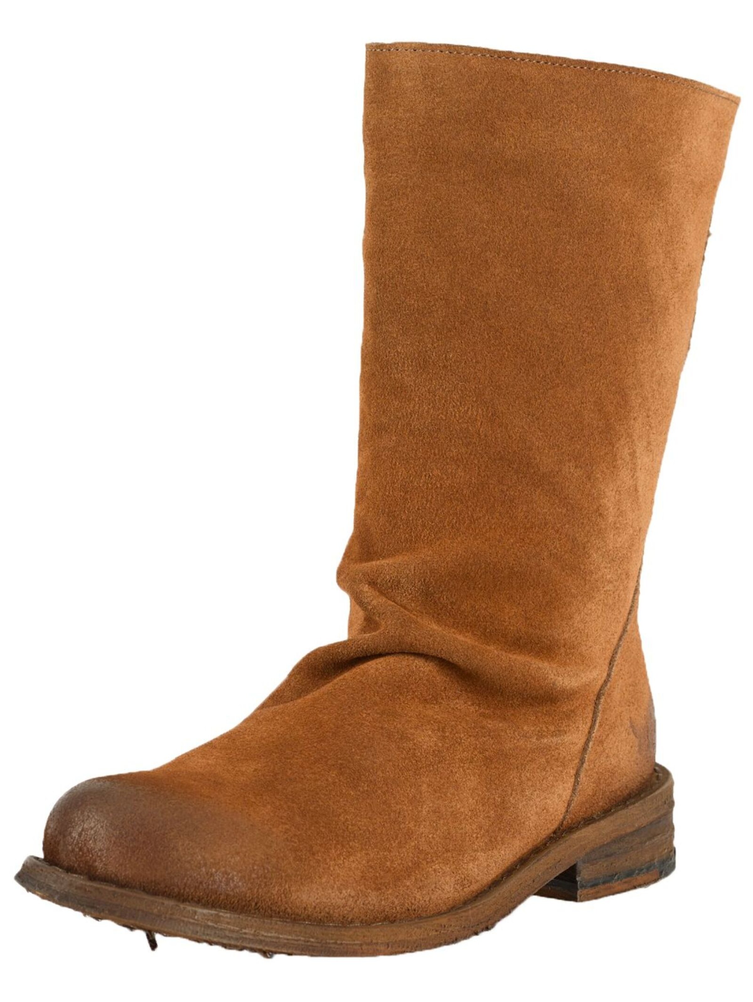 Felmini Wide Fit Boots 'Gredo W107' in Brown: front