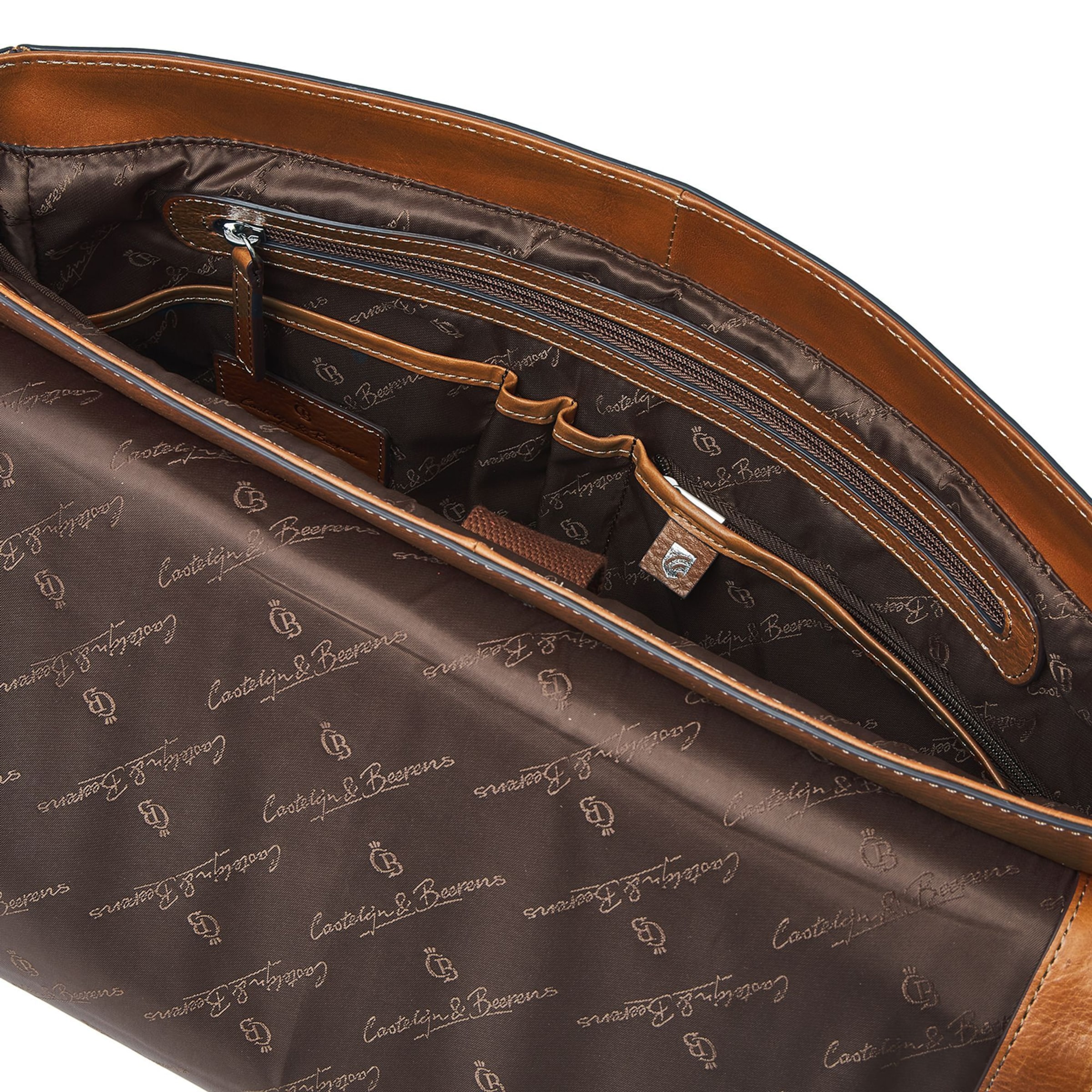 Borsa portadocumenti 'Mark' di Castelijn & Beerens in marrone