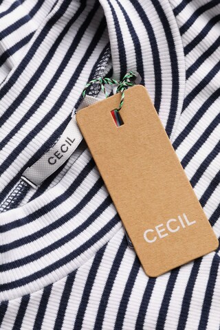 CECIL Longsleeve-Shirt XL in Blau