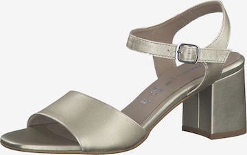 Sandalo con cinturino di TAMARIS in argento: frontale