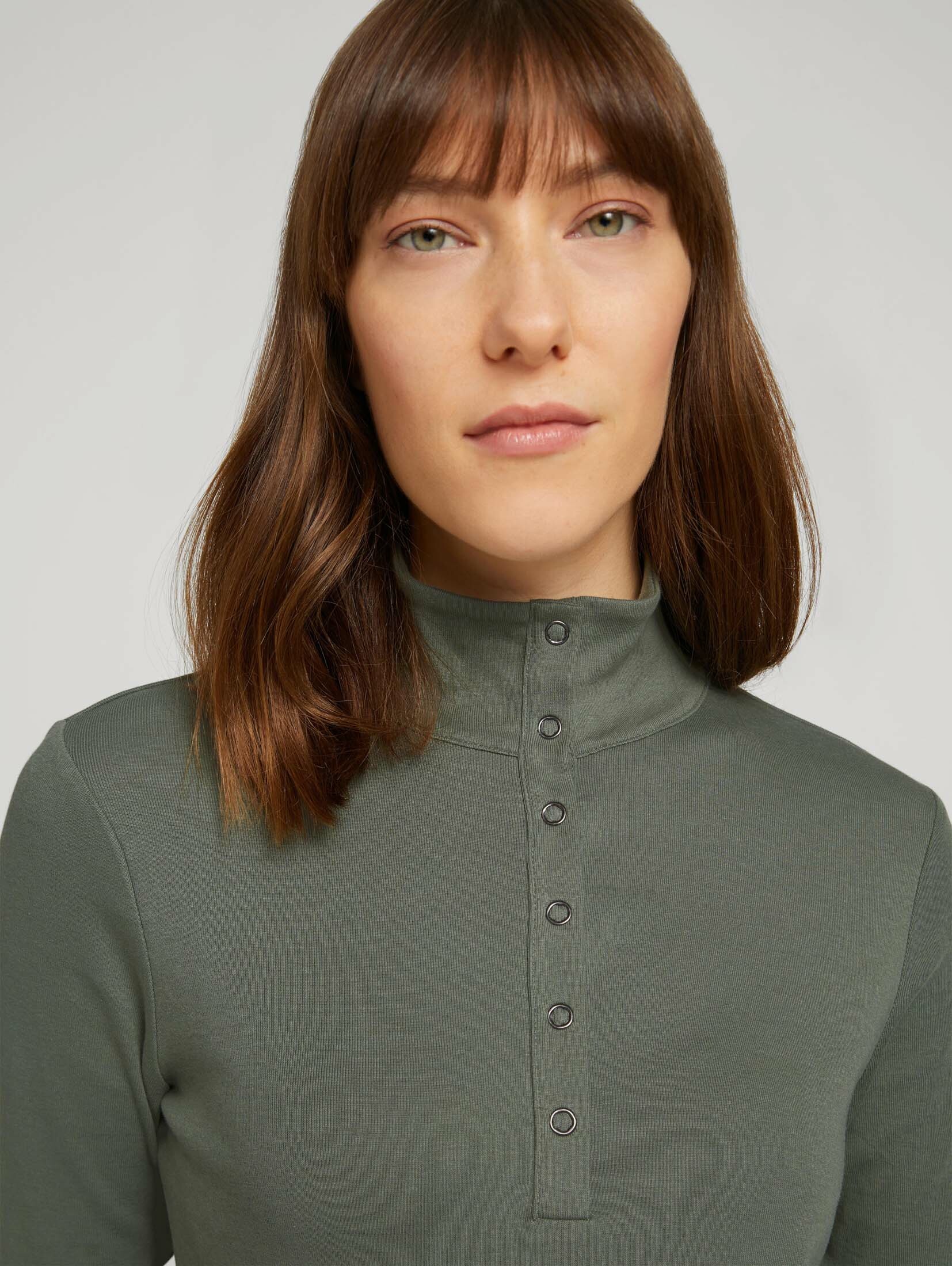 TOM TAILOR Shirt in Smaragd TOM TAILOR Shirt in Smaragd