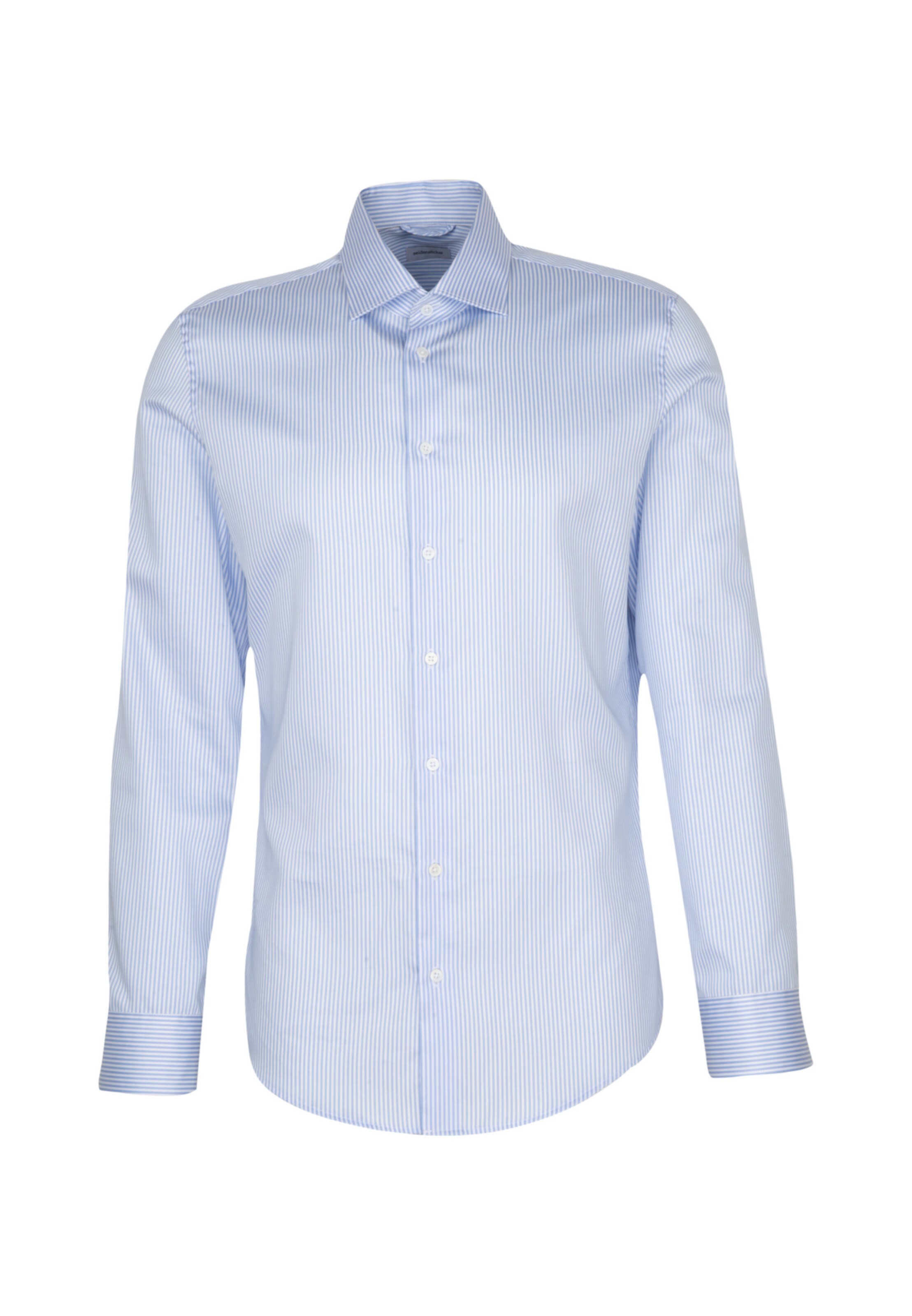 SEIDENSTICKER Slim Fit Hemd 'Smart Classics' in Blau: Vorderseite