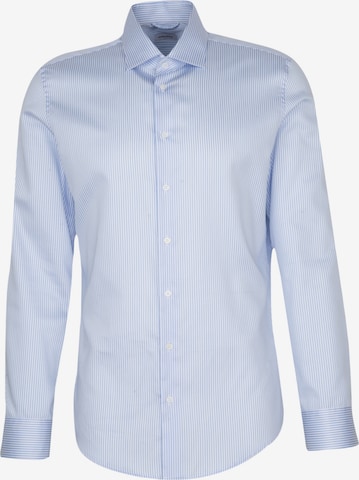 SEIDENSTICKER Slim fit Zakelijk overhemd 'Smart Classics' in Blauw: voorkant