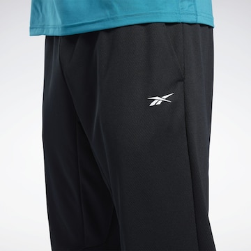 Reebok Regular Workout Pants in Black