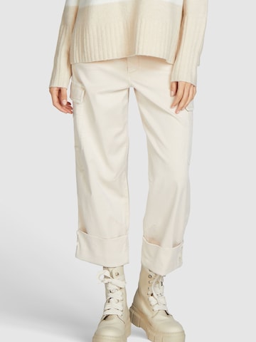 MARC AUREL Loose fit Cargo Pants in Beige: front