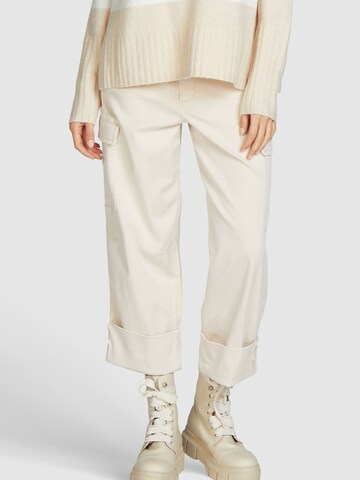 MARC AUREL Loose fit Cargo Pants in Beige: front