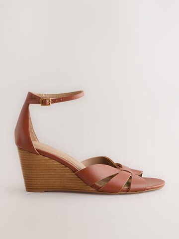 Sandales à lanières 'Forever Comfort®' Next en marron