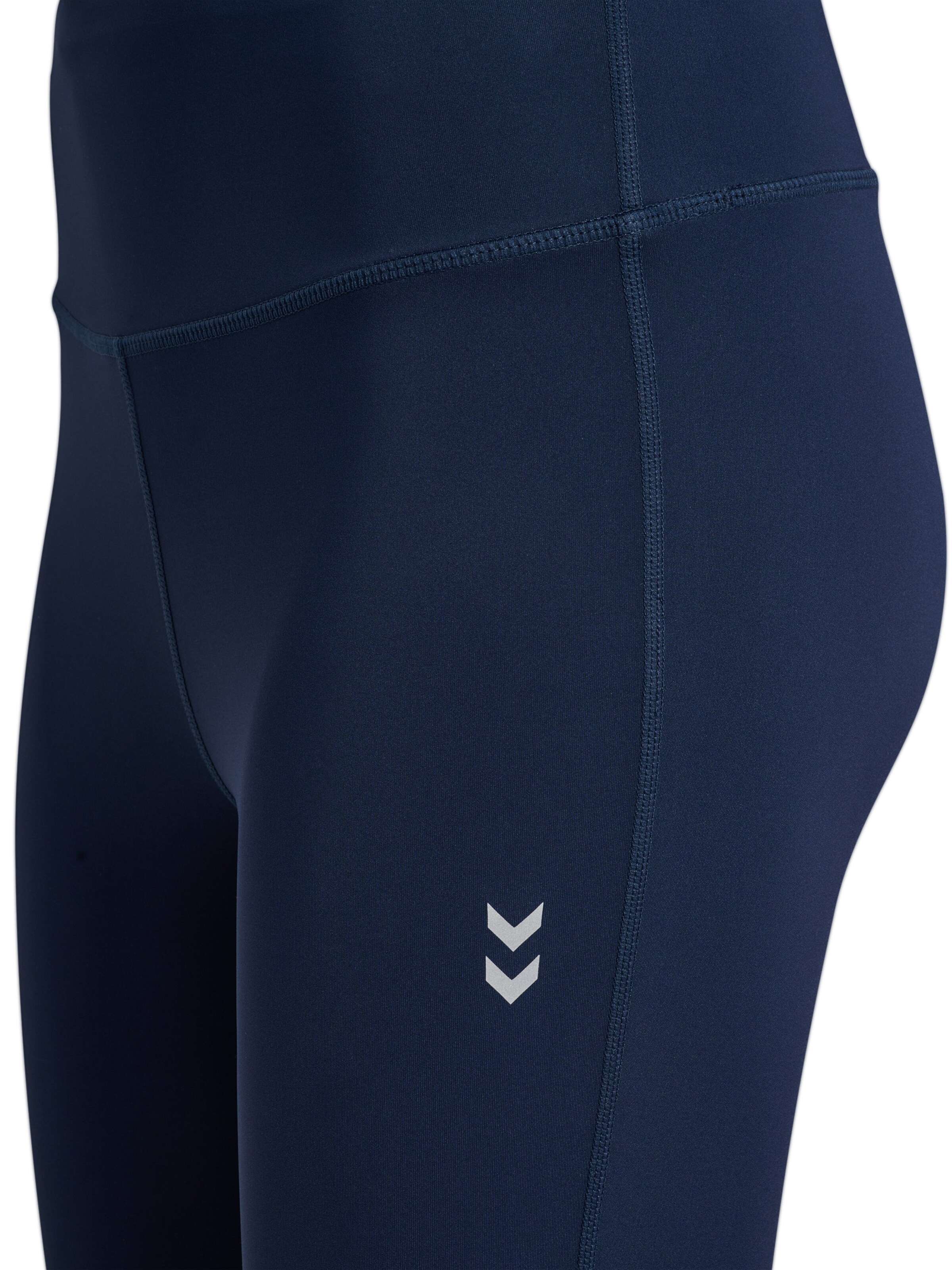 Hummel Skinny Sportbroek in Blauw