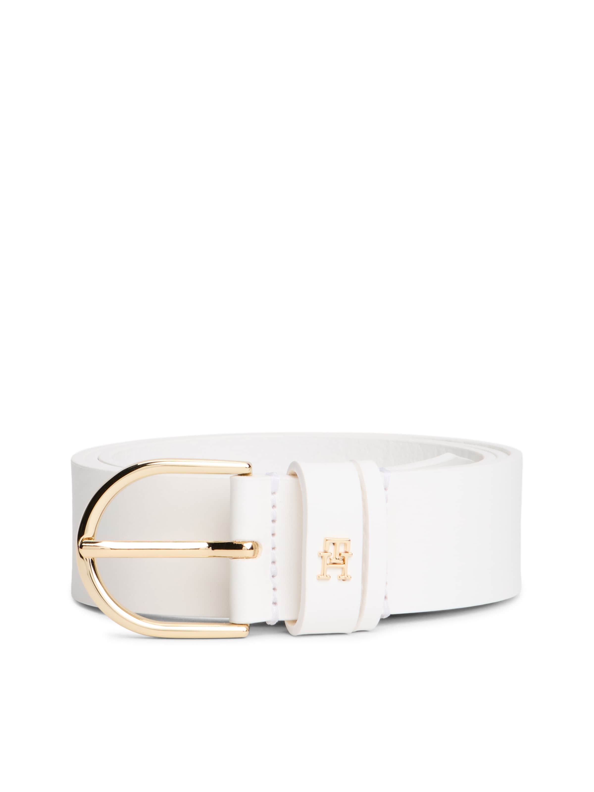 TOMMY HILFIGER Pas 'ESSENTIAL EFFORTLESS' | bela barva: sprednja stran