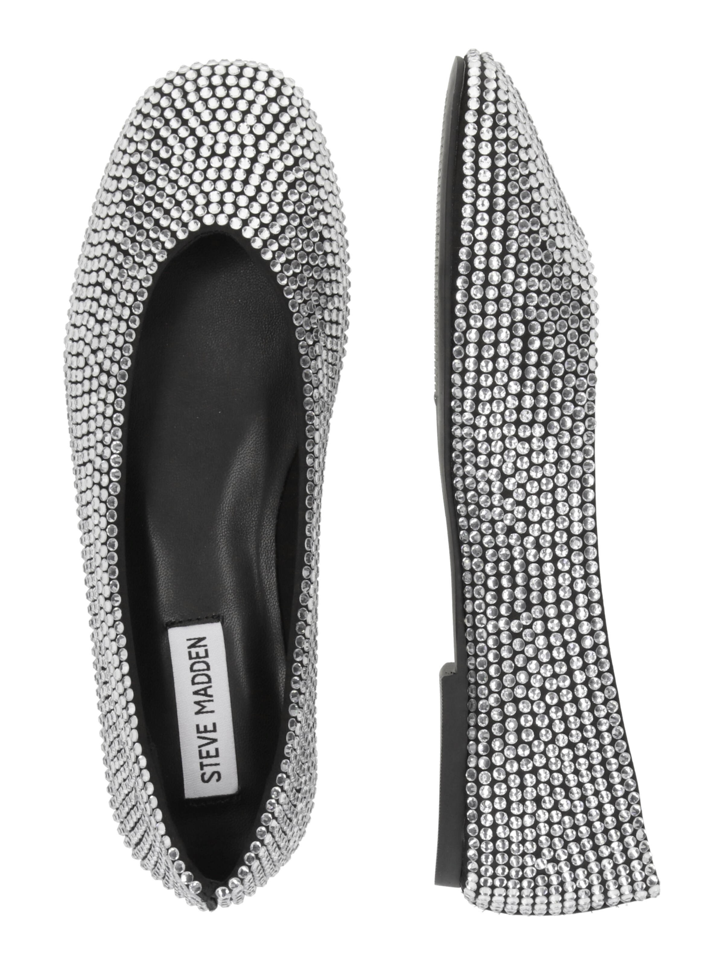 STEVE MADDEN Ballerina 'Darts-R' in Silber