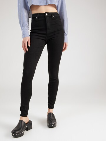 Tally Weijl Skinny Trousers in Black: front
