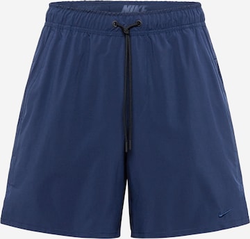 NIKE Regular Sportshorts in Blau: predná strana