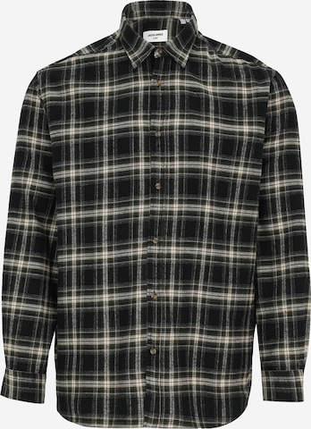 Jack & Jones Plus Regular Fit Paita 'JJJOSHUA' värissä musta: etupuoli