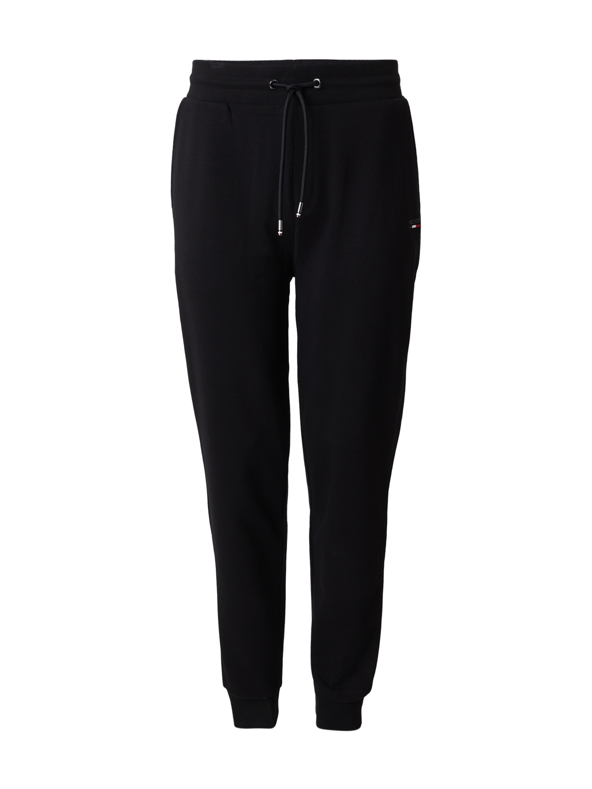 HECHTER PARIS - Regular Calças em preto: frente