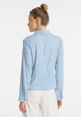 DreiMaster Vintage Bluse in Blau