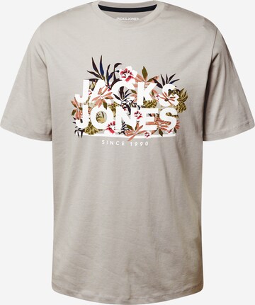 JACK & JONES Μπλουζάκι 'CHILL' σε γκρι: μπροστά