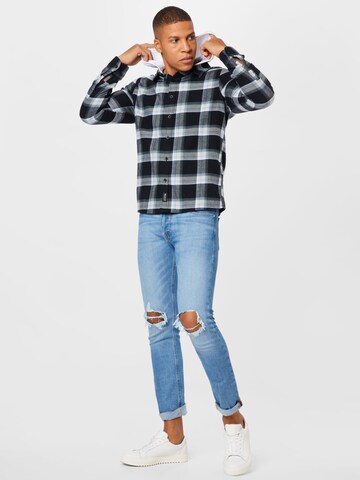 HOLLISTER Regular fit Ing - fekete