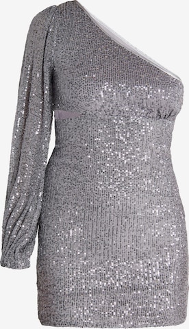 Robe de cocktail 'Imane' faina en gris : devant