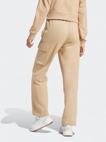 ADIDAS SPORTSWEAR Широкий Спортивные штаны в Бежевый