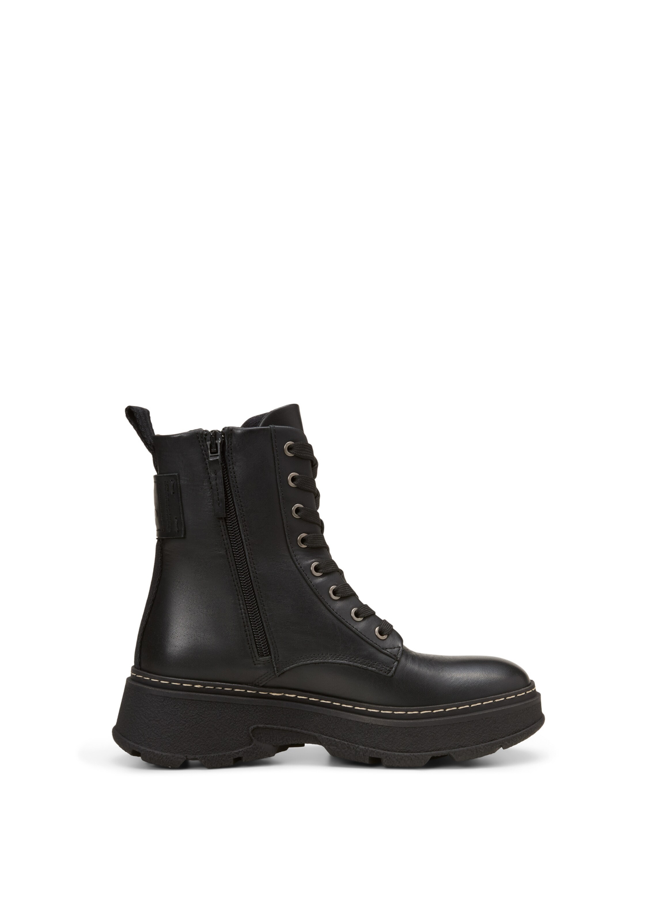 Marc O'Polo Schnürstiefelette 'Elisa' in Schwarz