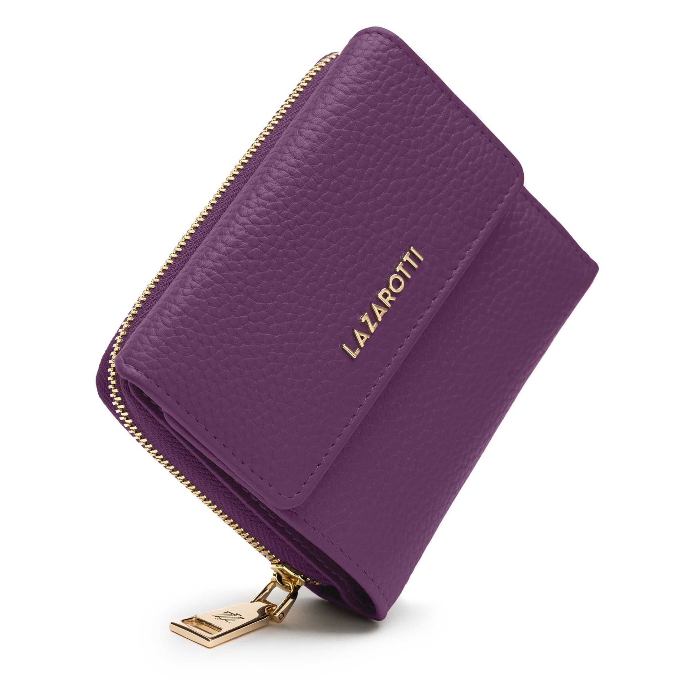 Portamonete 'Bologna' di Lazarotti in lilla