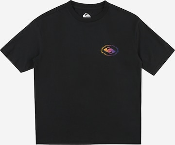 QUIKSILVER Performance shirt 'RADICAL FLAG' in Black: front