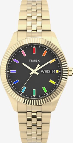 TIMEX Analoog horloge 'Legacy Rainbow' in Goud: voorkant