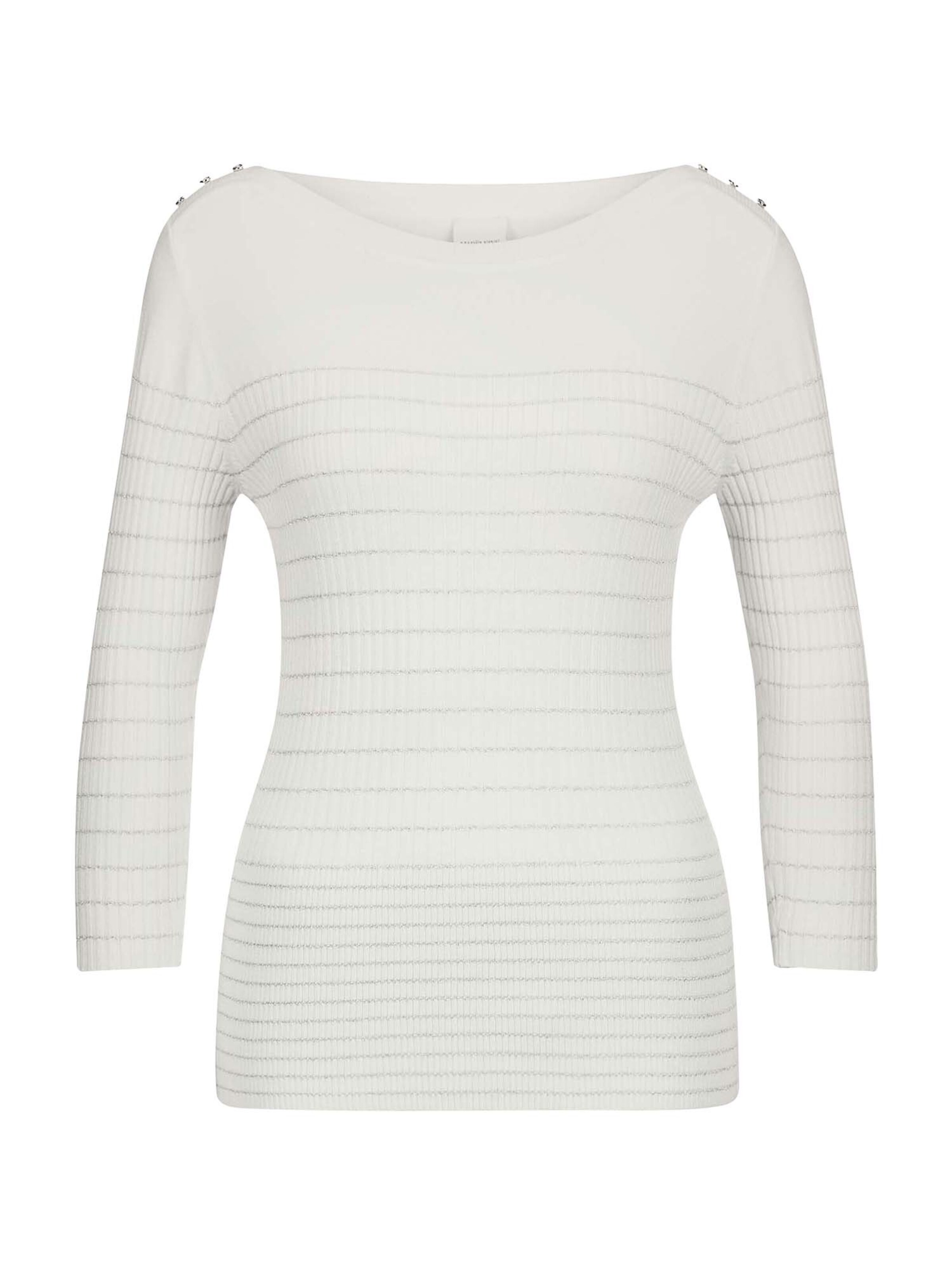 MADELEINE Sweater in White: front