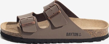 Bayton Pantolette 'BALTIC' in Braun: predná strana