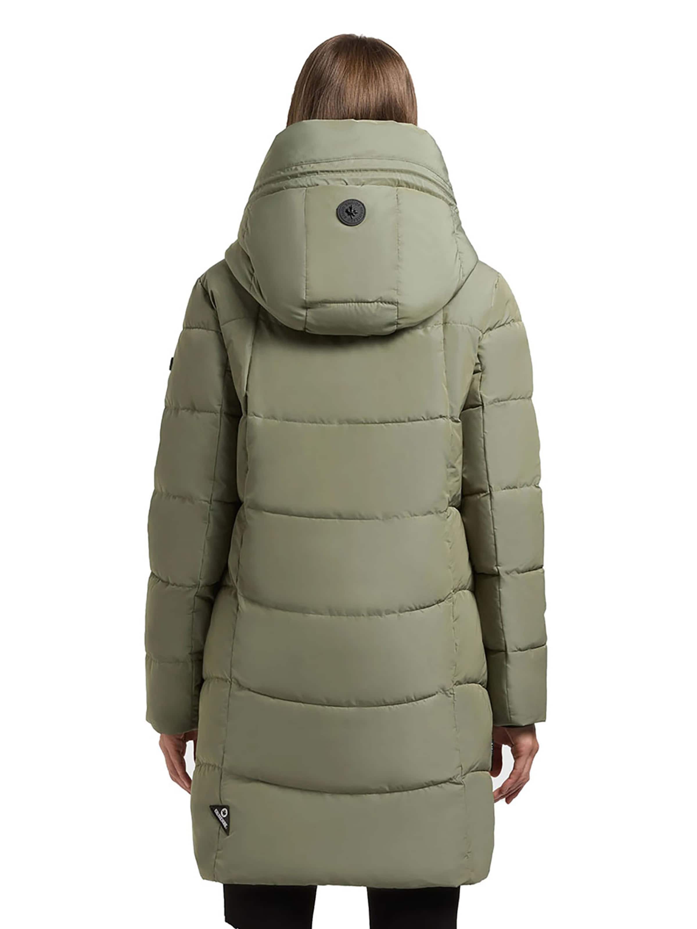 khujo Winter Jacket 'Heather' in Green