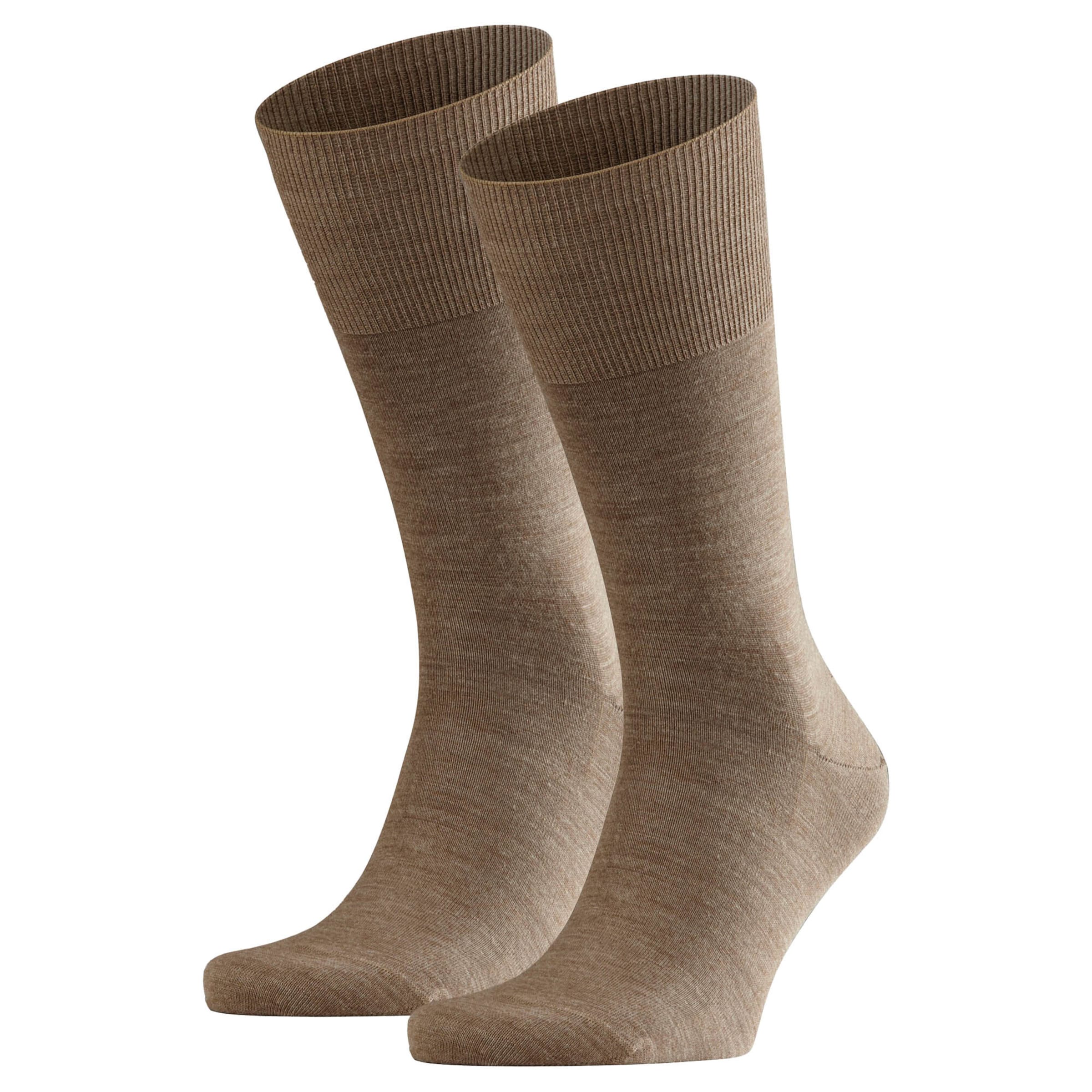 Chaussettes FALKE en marron : devant