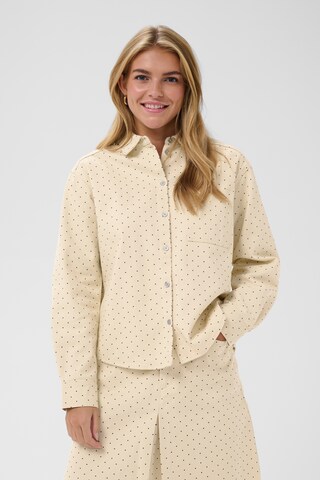 Chemisier 'SZPatricia' SAINT TROPEZ en beige : devant