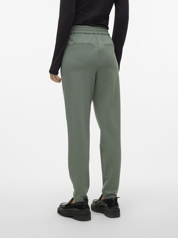 VERO MODA Loose fit Pleat-Front Pants 'EVA' in Green