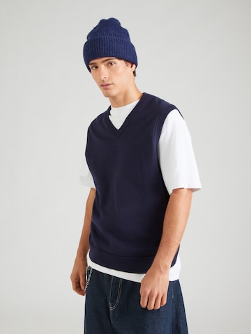 ARMEDANGELS Ujjatlan pulóverek - kék: elől