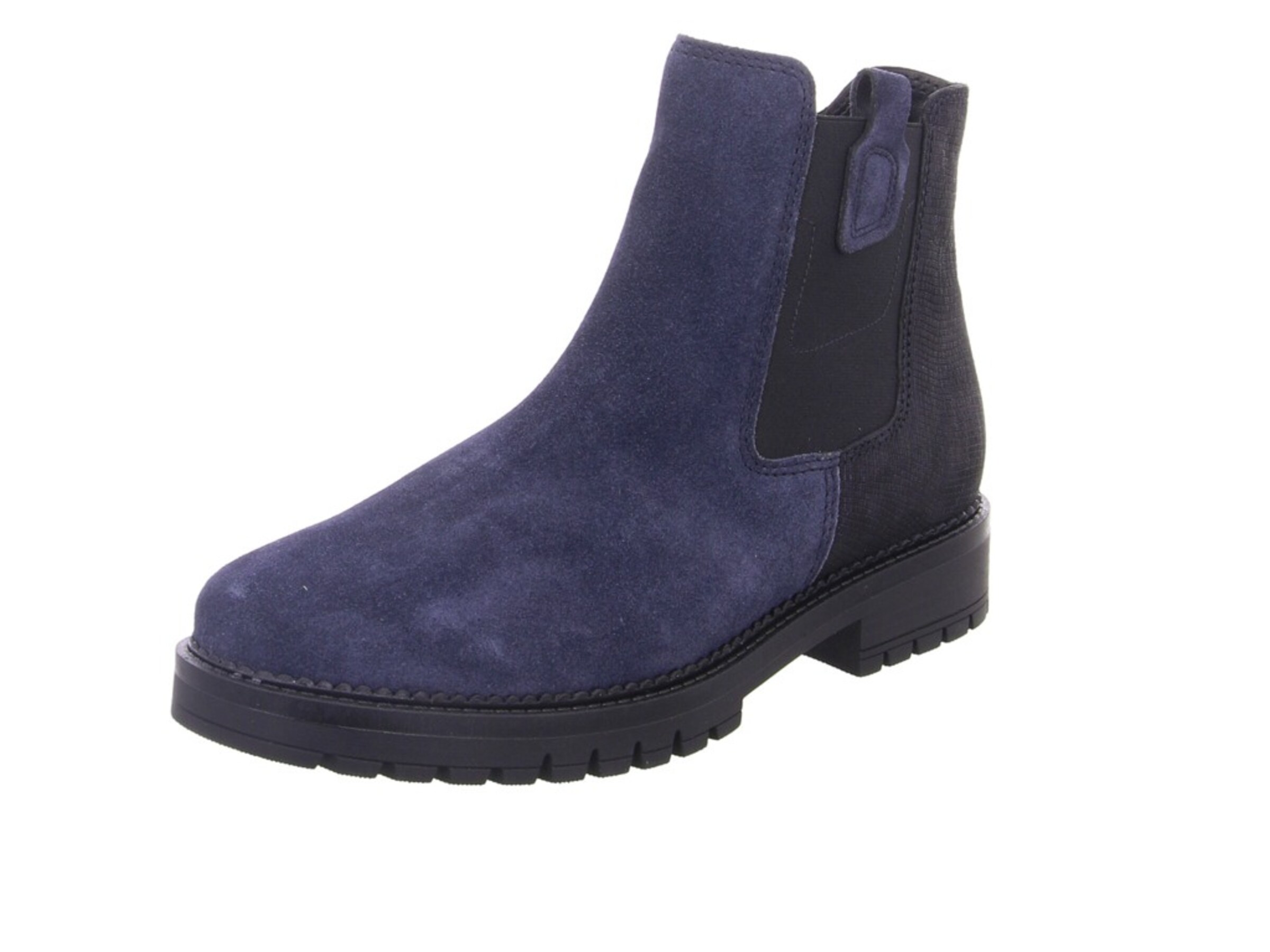 GABOR Chelsea Boots in Blau: Vorderseite