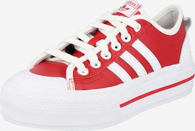 ADIDAS ORIGINALS Sneaker 'Nizza' in rot / weiß, Produktansicht